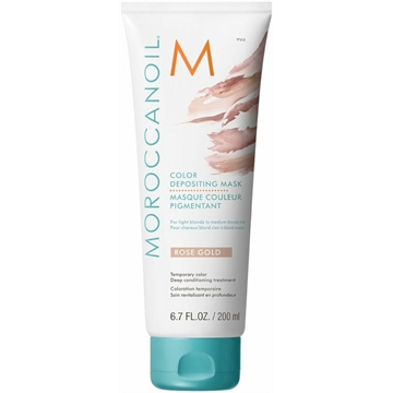 Mặt Nạ Dưỡng Moroccanoil Rose Gold Color Depositing Mask Bổ Sung Hạt Màu Hồng Pastel