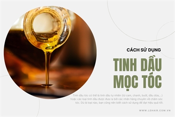 Cách Sử Dụng Tinh Dầu Mọc Tóc