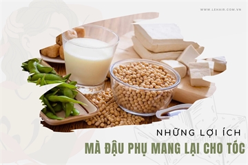 NHỮNG LỢI ÍCH MÀ ĐẬU PHỤ MANG LẠI CHO TÓC