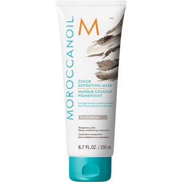 Mặt Nạ Dưỡng Moroccanoil Platinum Color Depositing Mask Bổ Sung Hạt Màu Bạc