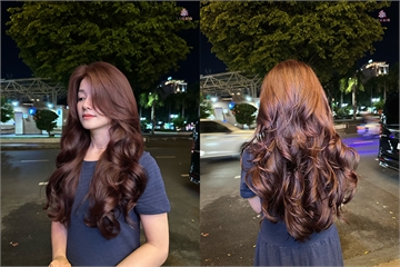 Kiểu Tóc Uốn Ngang Ovan Layer Giúp Bạn Dịu Dàng & Thu Hút Hơn